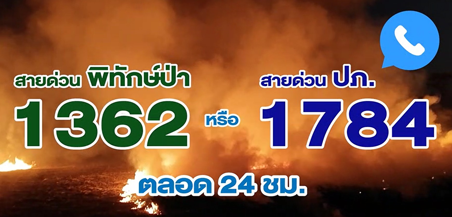 สายด่วนพิกทักษ์ป่า