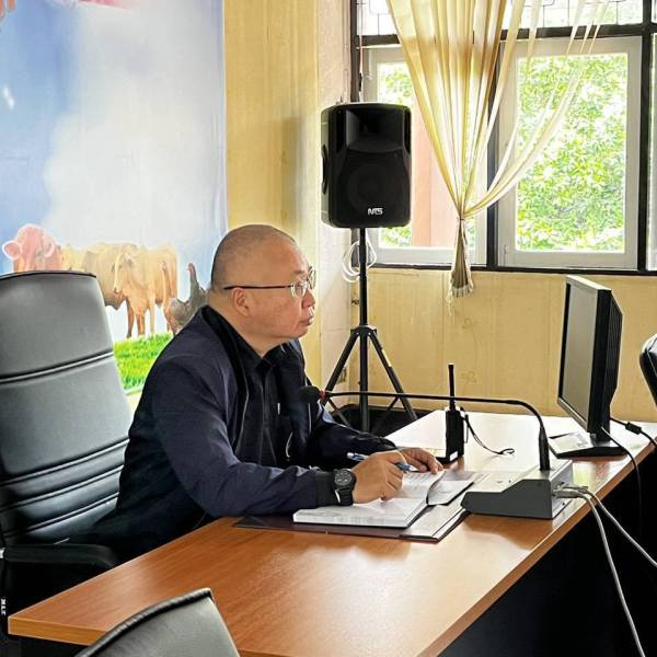 ปศจ.เชียงใหม่เข้าร่วมประชุมชี้แจง การตรวจนับปริมาณน้ำนมโค และประชากรโคนม เฉพาะกิจ ผ่านระบบออนไลน์