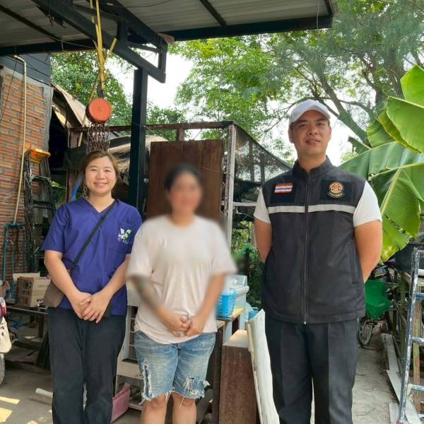 สำนักงานปศุสัตว์อำเภอบ้านธิ ได้ดำเนินการตรวจสอบสถานที่เกิดเหตุที่แจ้ง ในอแอพลิเคชั่น 4.0 