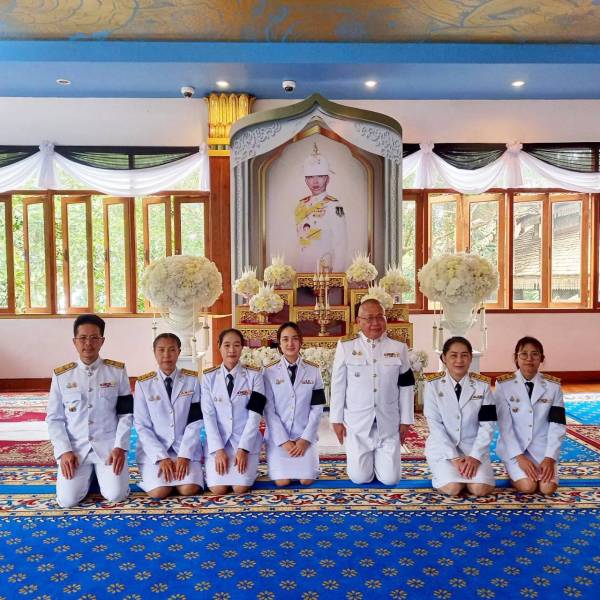 ปศุสัตว์เชียงใหม่เข้าร่วมพิธีบำเพ็ญกุศลครบ 7 วัน (สัตตมวาร) อุทิศถวายเป็นพระกุศลแด่สมเด็จพระเจ้าลูกเธอ เจ้าฟ้าพัชรกิติยาภาฯ