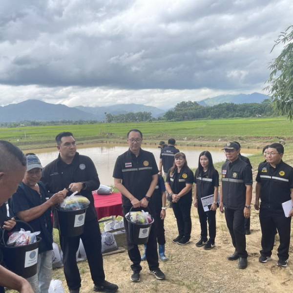 ร่วมติดตามลงพื้นที่ตรวจสอบสถานการณ์ น้ำท่วมในพื้นที่ อำเภอปัว จังหวัดน่าน
