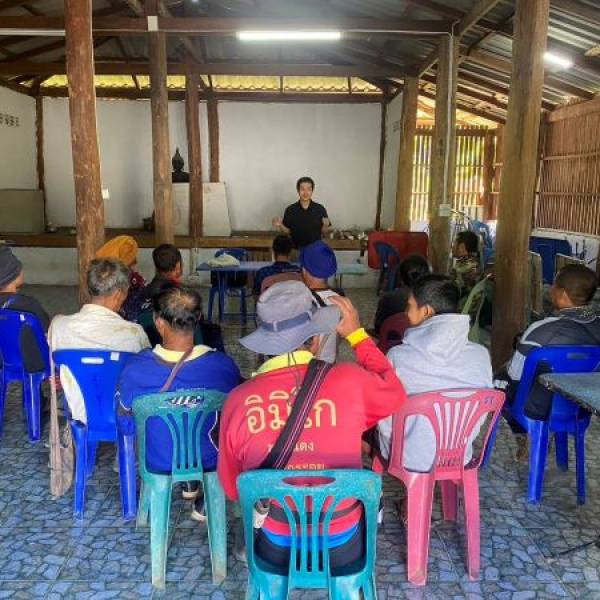สำนักงานปศุสัตว์จังหวัดแม่ฮ่องสอนดำเนินการฝึกอบรมเกษตรกร โครงการพัฒนาเกษตรกรรมยั่งยืน กิจกรรมส่งเสริมเกษตรทฤษฎีใหม่ หลักสูตร สร้างกระบวนการเรียนรู้ด้วย VRIO Model