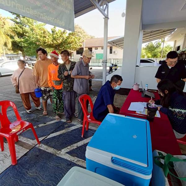 สำนักงานปศุสัตว์อำเภอร้องกวาง ดำเนินกิจกรรมโครงการรณรงค์ฉีดวัคซีนป้องกันโรคปากและเท้าเปื่อยและโรคเฮโมรายิกเซฟติซีเมีย รอบที่ 1 ประจำปีงบประมาณ พ.ศ.2569