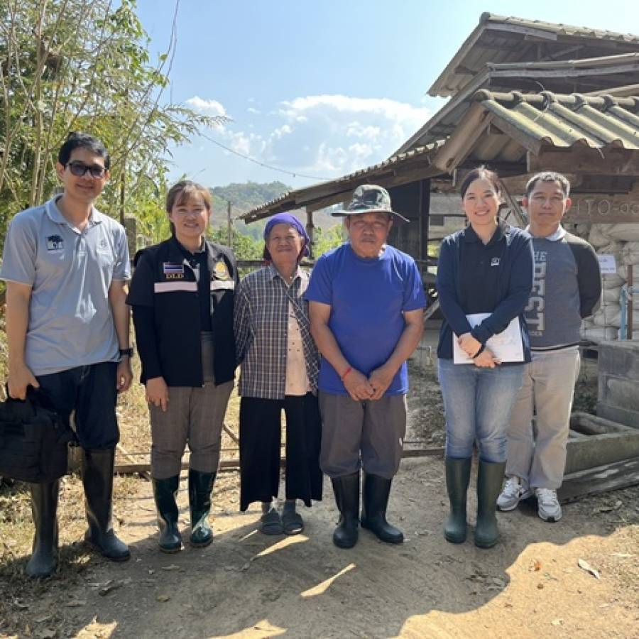 ปศุสัตว์เขต 5 ตรวจประเมินระบบการผลิตปศุสัตว์อินทรีย์แบบครบวงจร