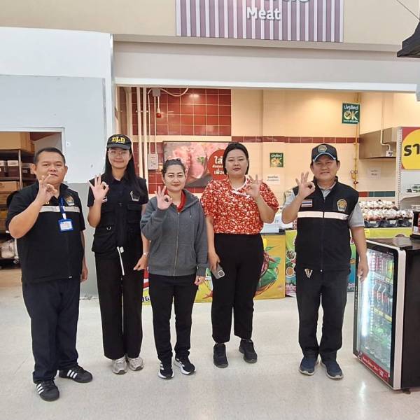 ปศุสัตว์จังหวัดพะเยาตรวจสถานที่จำหน่ายเนื้อสัตว์ในช่วงเทศกาลตรุษจีน